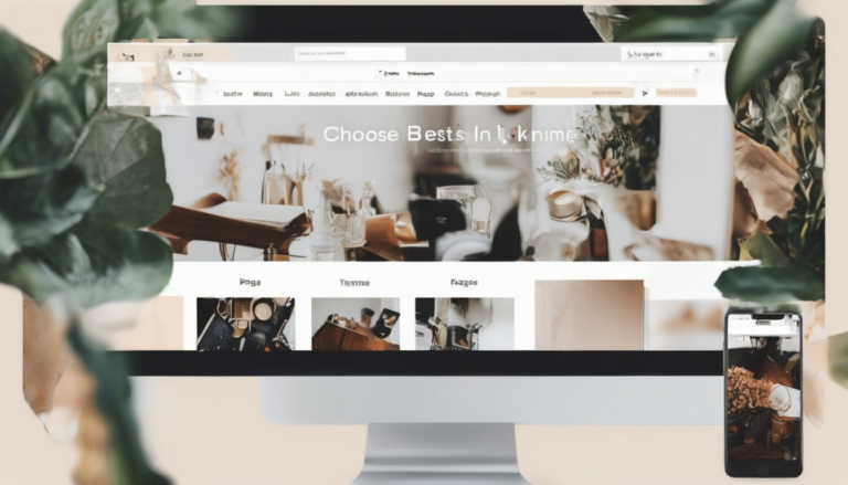 "How to Choose the Best Theme for Your Link-in-Bio Page - Custom designed bio link with social media icons and clear navigation"