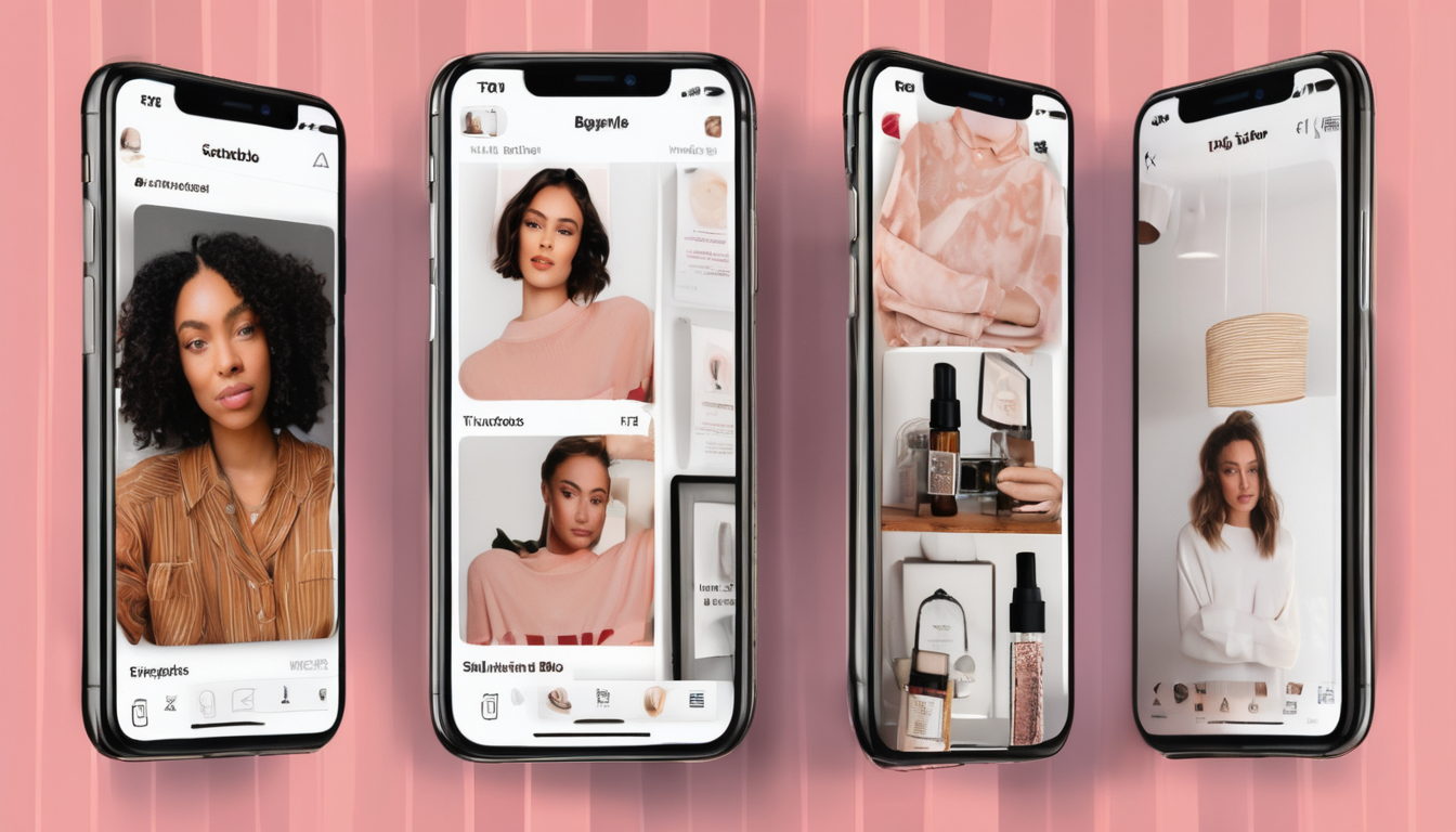 Bio Link Stripe Setup - How to Sell Products Through Your Instagram/TikTok Bio Link (Stripe Setup) - mockup of a mobile li...