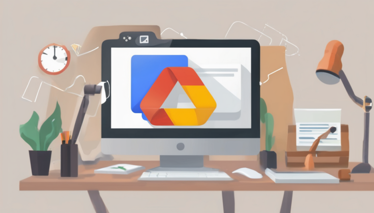 What is the best software to shorten Google Drive links? - Shortened Google Drive link preview on a smartphone showing a branded domain