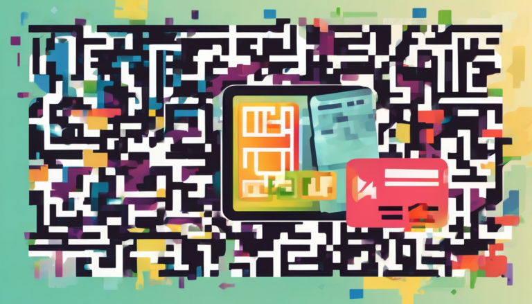 QR Code Integration for Mobile Wallets Like Apple Pay - High-resolution QR code embedded on a payment page